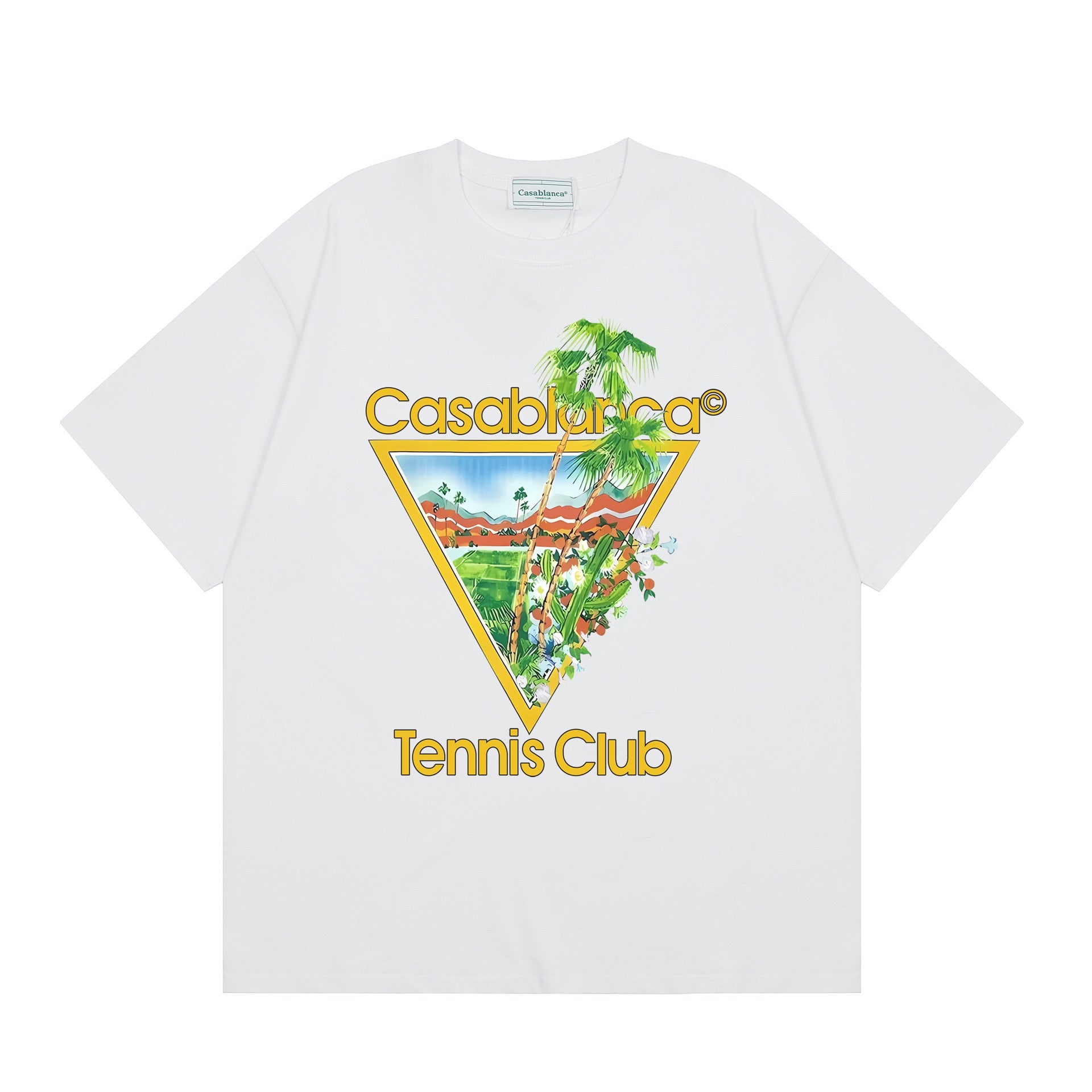 casablanca white Tee